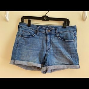 Mid-rise Jean Shorts